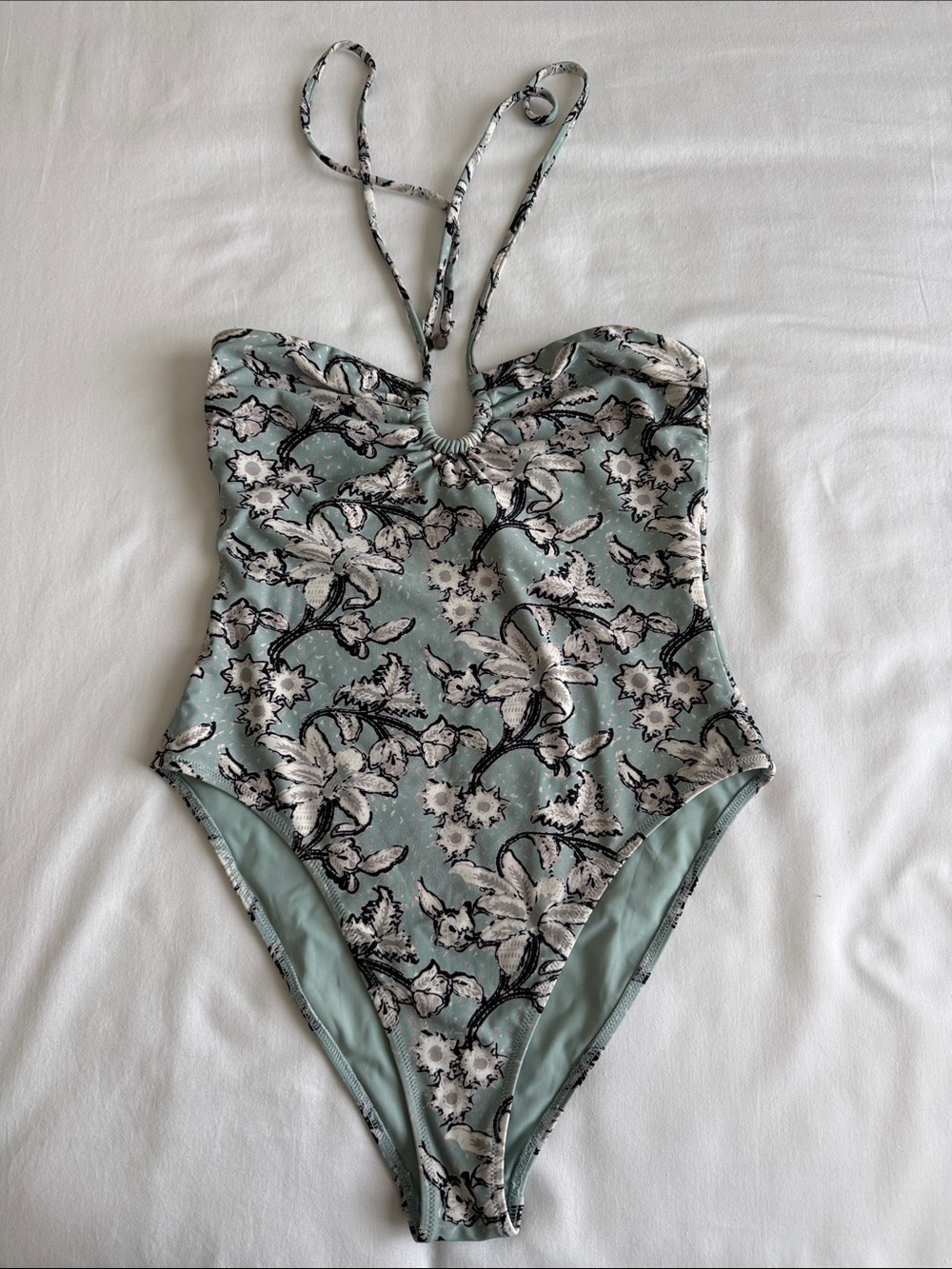 Tigerlily Blue Floral One-Piece Swimsuit